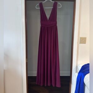 Lulus Heavenly Hues maxi dress- size XS